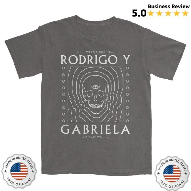 Official Rodrigo Y Gabriela Merch Rodgab 3rd Eye New Shirt