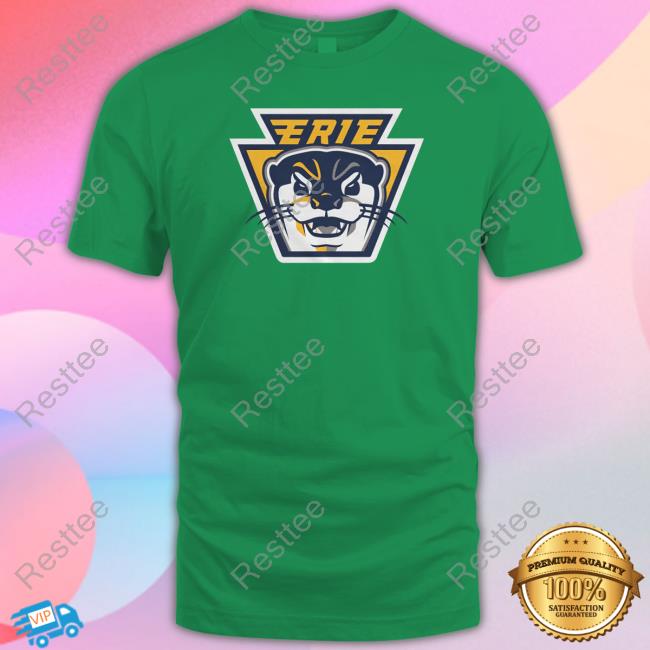 Erie Otters Keystone Logo T-Shirt Official Erie Apparel Merch