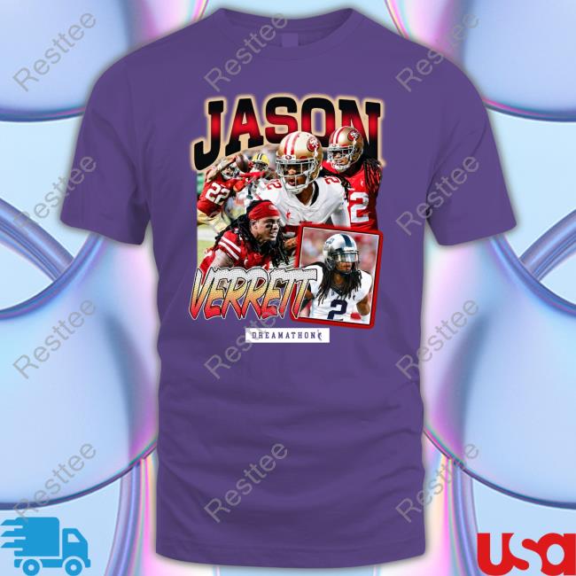 Jason Verrett Jv San Fran Dream Shirt Dreamathon Merch