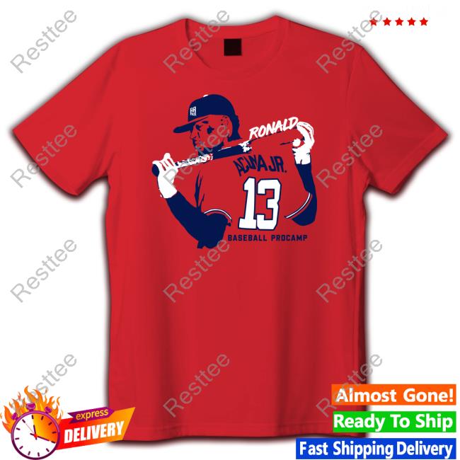 Bally Sports Braves Ronald Acuna Jr Baseball Procamp Shirt