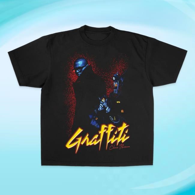 Chris Brown Graffiti Rollout Tee