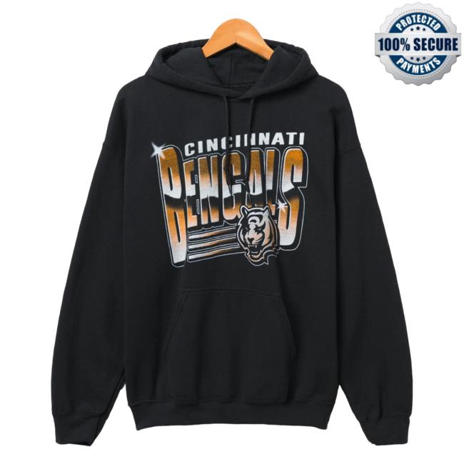 Official Junk Food Apparel Clothing Store Shop Junkfoodclothing Cincinnati Bengals Chrome Flea Market Pullover Hoodie