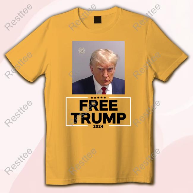 Official Darren Grimes Donald Trump Mugshot Free Trump 2024 T Shirt