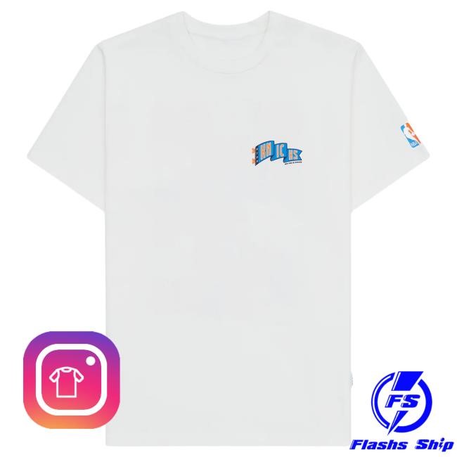 Official Msg Merch Store Shop New York Knicks NYON x Knicks Pennant Top Shirt