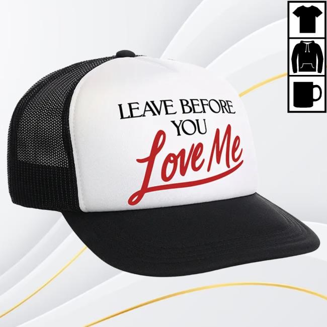 Authentic Marshmello Leave Before You Love Me Trucker Hat Fit