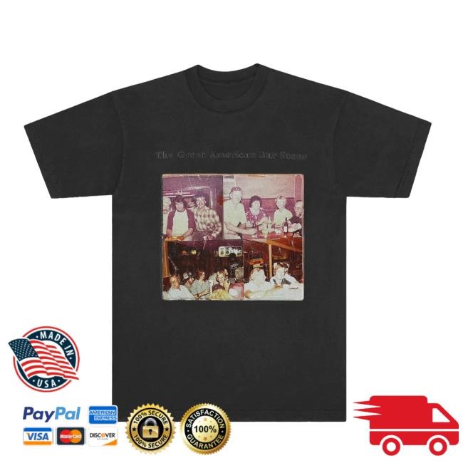 Bar Scene Black Album New Tee Zach Bryan Shop Bar Scene Black Album Tee Shirt Zach Bryan Shop