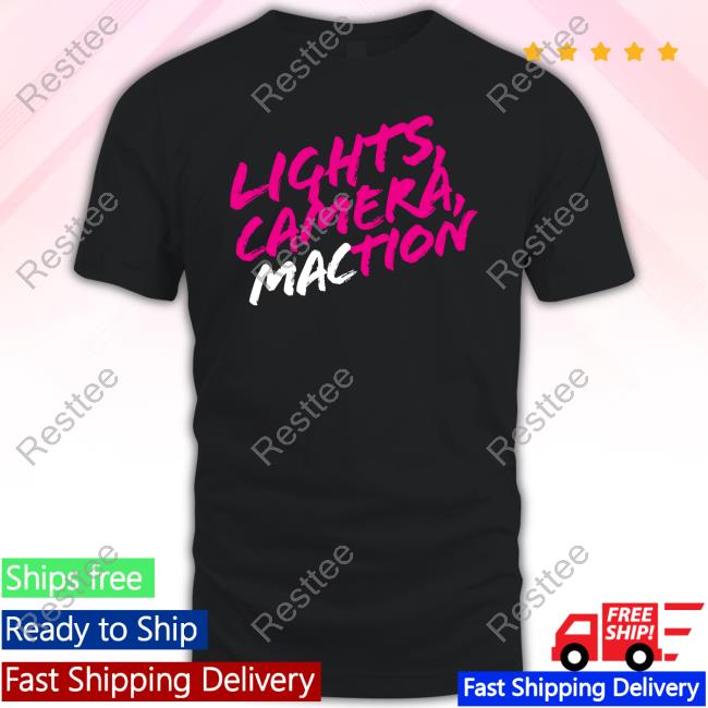 Official Barstool Sports Lights Camera Maction Tee Shirt