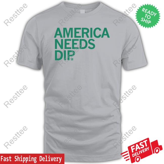 America Needs Dip T-Shirt Raygun Merch America Needs Dip Long Sleeve T Shirt