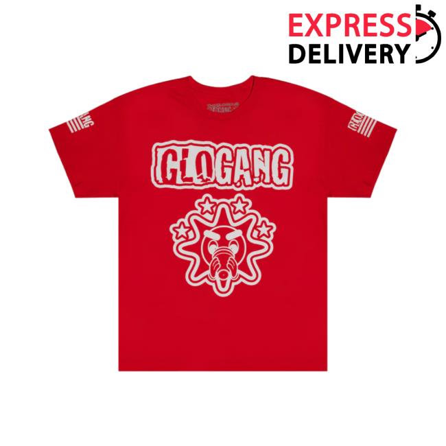 Gloyalty Shirt 2023 (Red) GloGangWorldWide