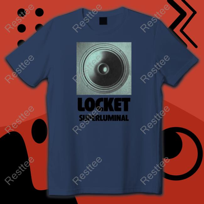 Locket Superluminal Speaker Tee Shirt Store Fearles Srecords Merch Locket Superluminal Speaker T-Shirt