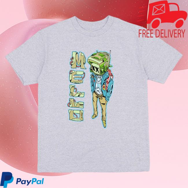 Official Marshmello Merch Store Marshmello Sad Robot Popover Shirt Marshmello Apparel Clothing Shop Marshmello