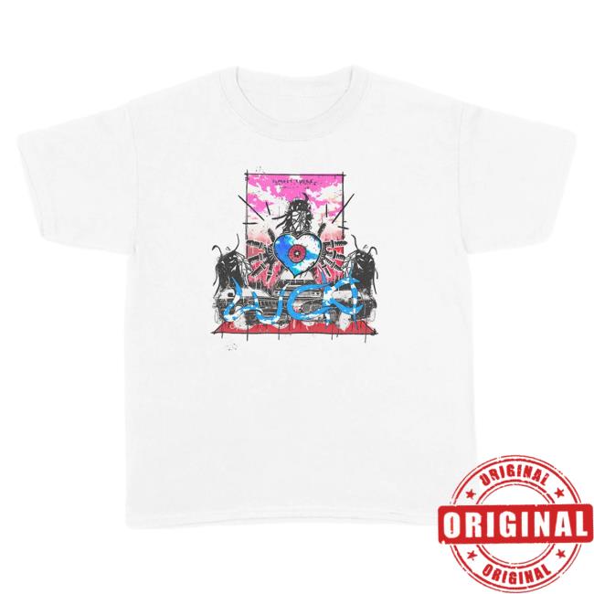 Official Sincerely Lucki Almost There Tee (designed by Kodone) White Tees SincerelyLucki Deadboylife