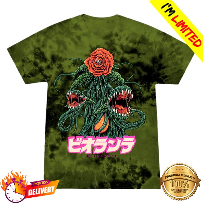 Official Cavity Colors Biollante A New Life Form 3D Tie Dye Pullover Hoodie Cavitycolors