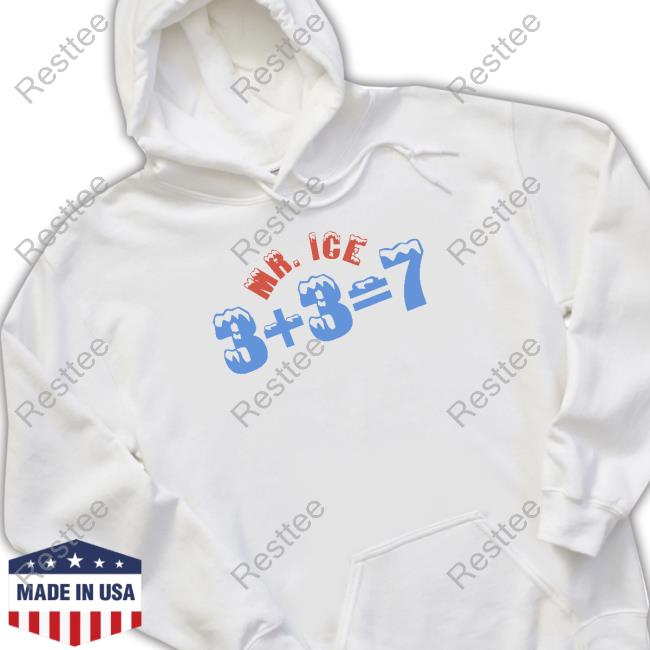 Barstool Sports Mr Ice 3+3=7 Tee Shirt Elio Imbornone