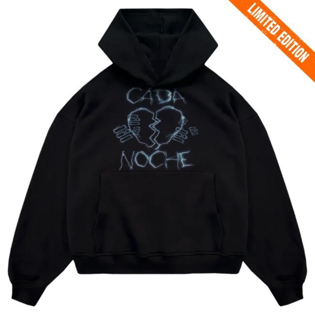 Official Edicion Especial Merch Cada Noche Hooded Sweatshirt