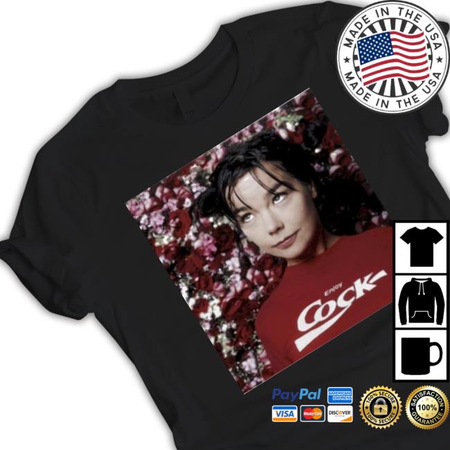 Official Bjork Enjoy Cock Long Sleeve Shirt Official Bjork Enjoy Cock Sweatshirts