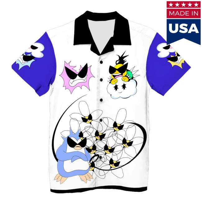 Official Vapor95 Clothing Store Crimewave Hawaiian New Shirt Vapor 95