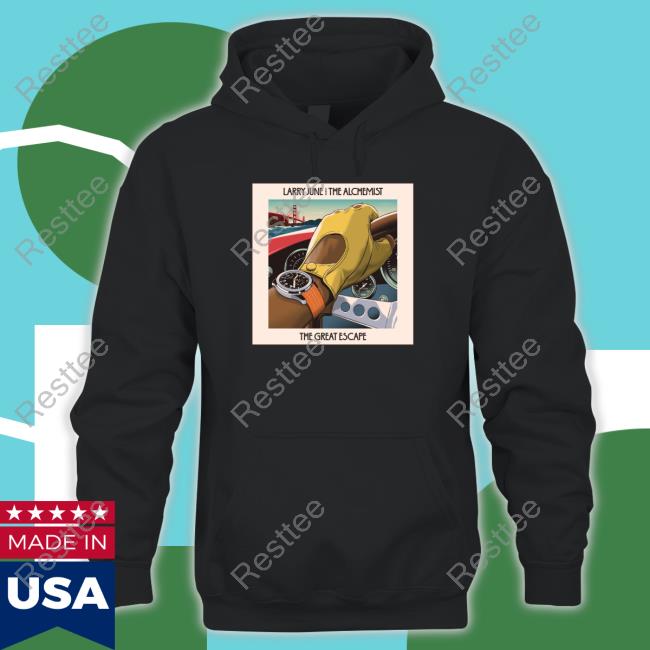 Larry June Merch The Great Escape Crewneck Sweatshirt Larry June & The Alchemist