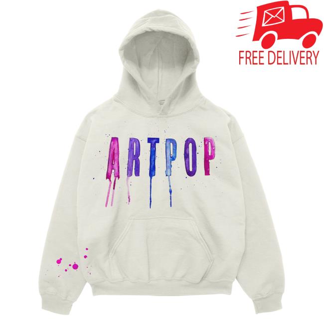Lady Gaga Shop Merch Artpop Drip Crewneck Sweatshirt