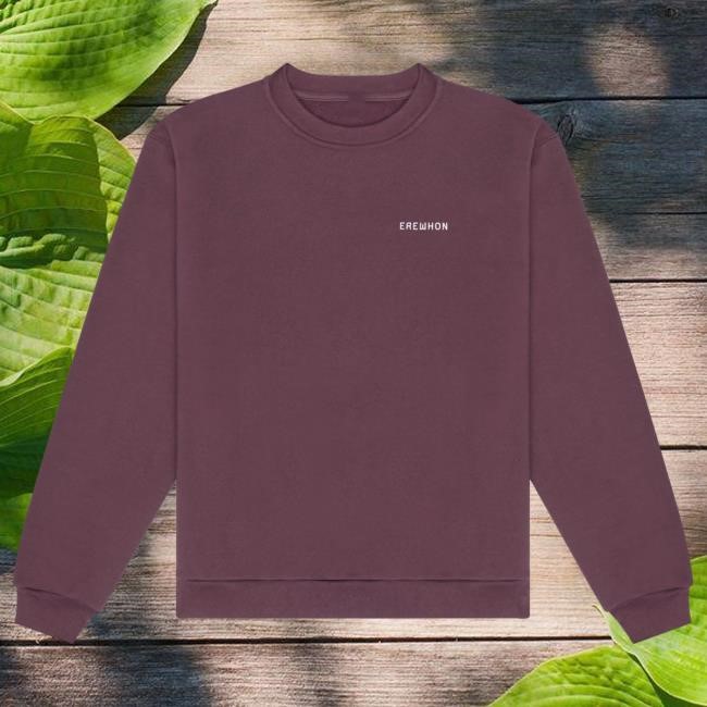 Official Erewhon Sweatshirts | Plum Erewhon Market Official Erewhon Crew Neck Sweatshirt | Plum Erewhon Market