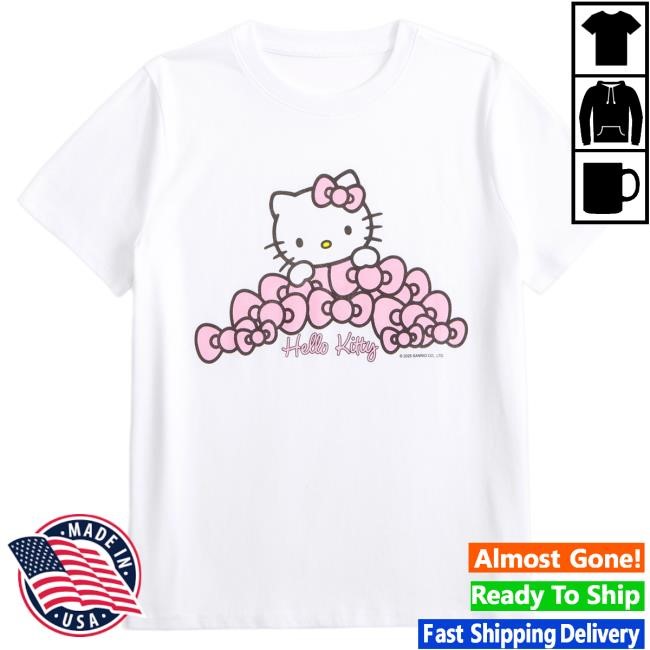 Official Abercrombie And Fitch Apparel Clothing Merch Store Shop Abercrombie Oversized Hello Kitty Graphic Hot Shirt