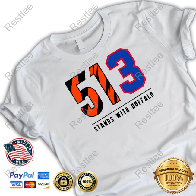 Cincy Shirts Shop Official 513 Stands With Buffalo Cap Damar Hamlin