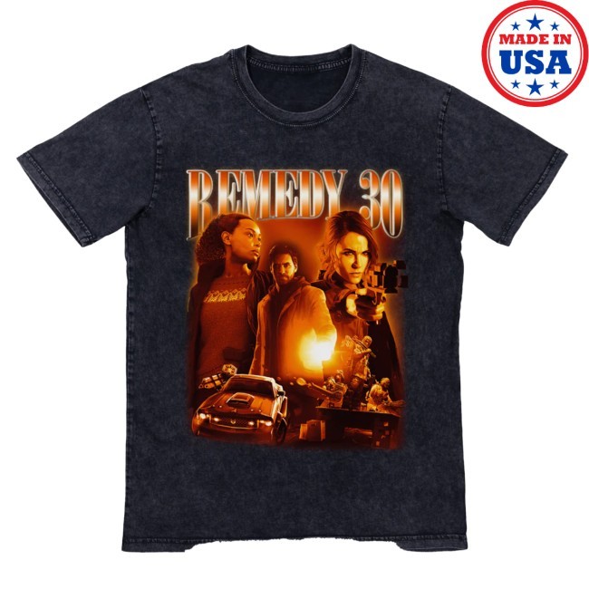 Official Remedyverse Shirt - Iam8bit Official Remedyverse Tee Shirt - Iam8bit