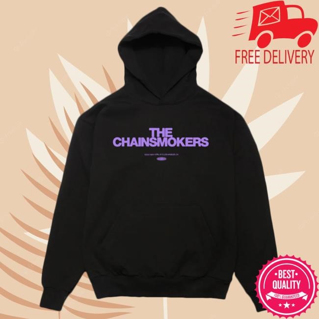 Official The Chainsmokers Merch The Chainsmokers Popover Sweatshirt