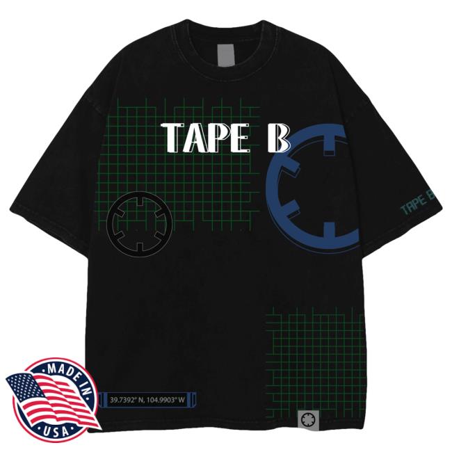 Official Tape B Merch Store Tape B T Shirt Tape B Apparel Clothing Shop