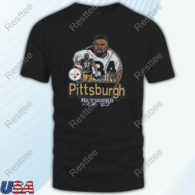 Homage Store Cam Heyward Steelers x Craig Heyward T-Shirt