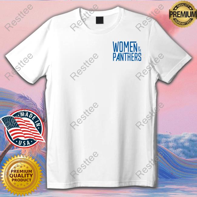Official Women Of The Panthers Tee Shirt
