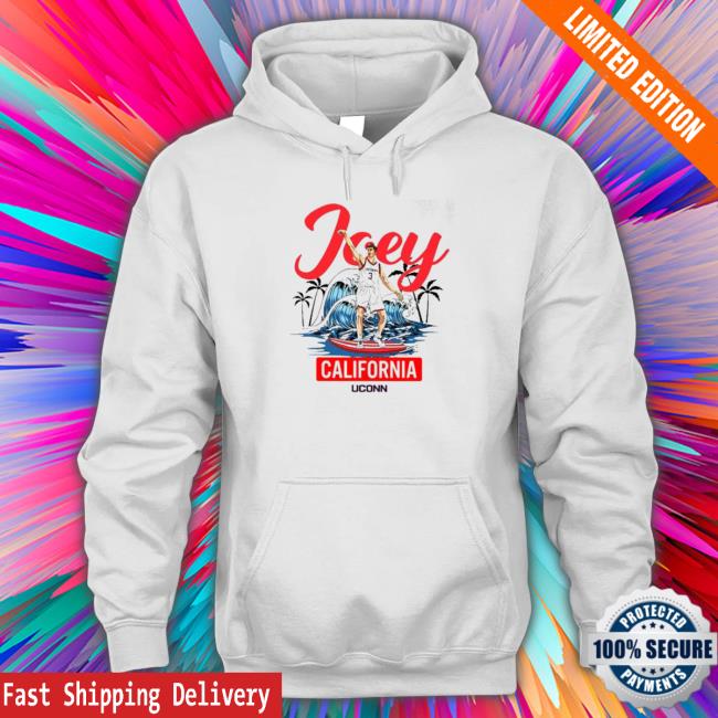 Official Joey California UConn Huskies Sweatshirt