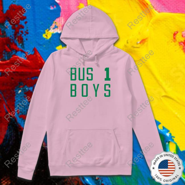 Bus One Boys T-Shirt Bus 1 Boys Shirt