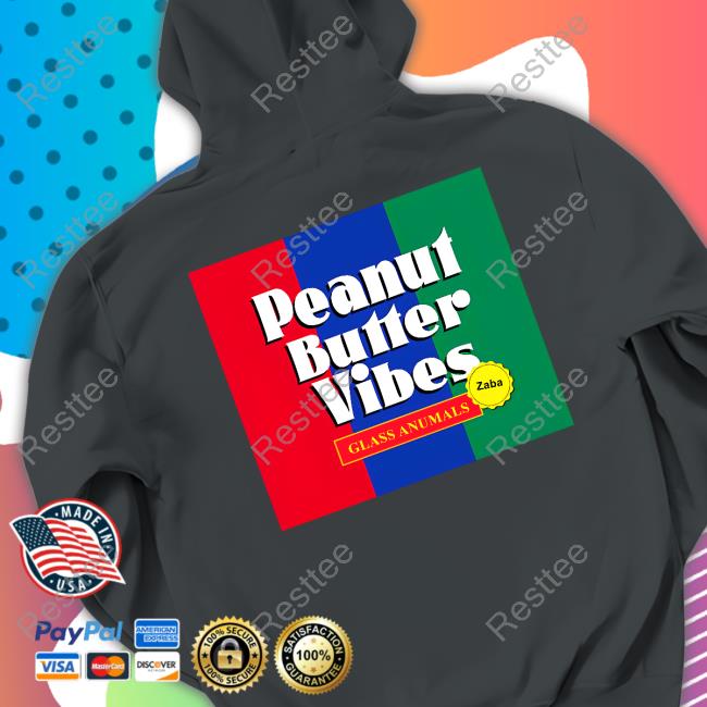 White Zaba Peanut Butter Vibes Tee Glass Animals Merch White Zaba Peanut Butter Vibes Tee
