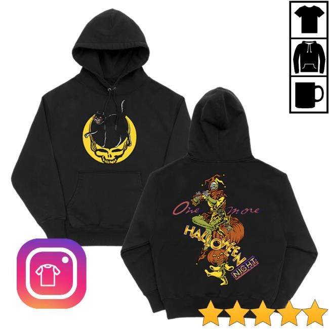 Grateful Dead One More Halloween Night Popover Hoodie | Grateful Dead Merch Store Official