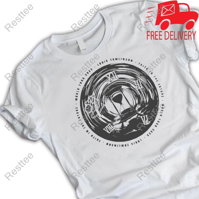 Louis Tomlinson Merch Faith In The Future World Tour Tee Shirt