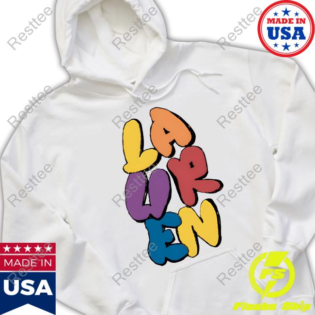 Official Lauren Daigle Merch Bubble Letter Lauren Daigle T-Shirt