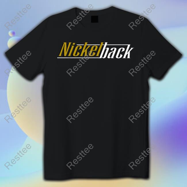 Nickelback Merch The State Logo Coal Shirt