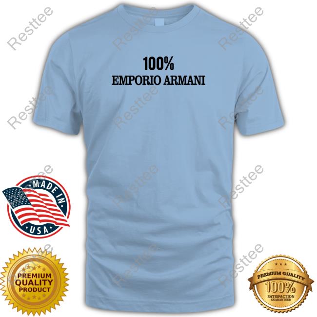 Official Cj Hayward 100% Emporio Armani Tee 100% Emporio Armani Shirt