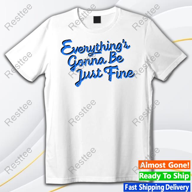 Everything's Gonna Be Just Fine Crewneck Sweatshirt Official Motion City Soundtrack Merch Everything's Gonna Be Just Fine Tee