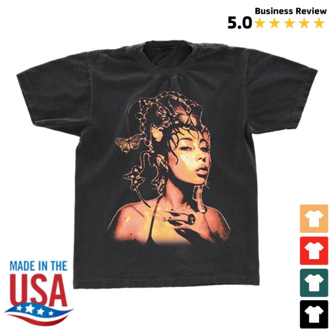 Red Moon In Venus Black Tour T-Shirt