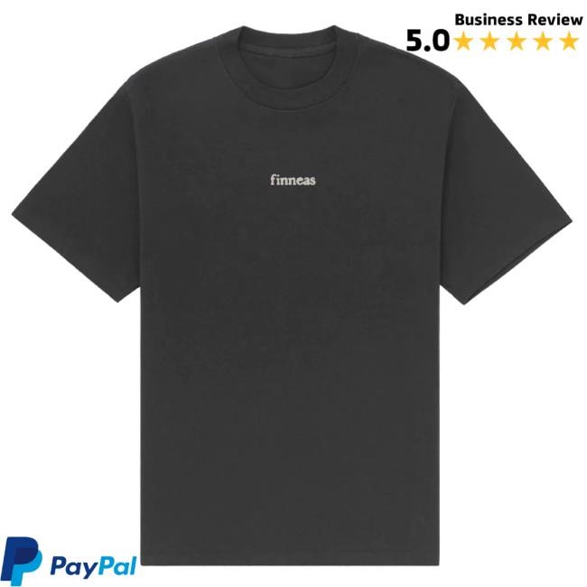 Finneas For Cryin' Out Loud! Finneas Logo Black Shirt - Finneas Merch Store