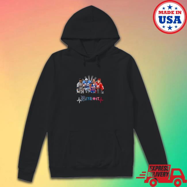 Detroit Four Team City 2022 Cap Official Detroit Four Team City 2022 Tee