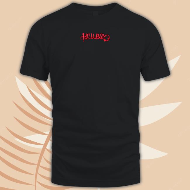 Official Lil Peep Merch Hellboy Shirt Lil Peep Merch Hellboy Tee Shirt