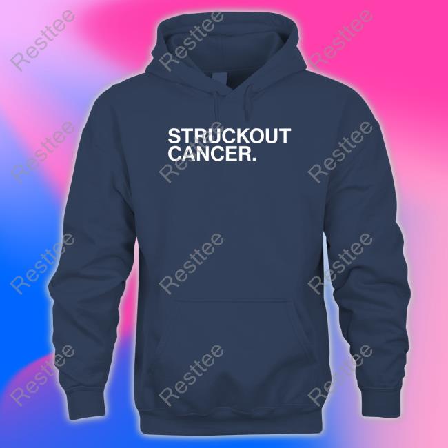 Struckout Cancer Shirt Obvious Shirts Struck Out Cancer Shirt