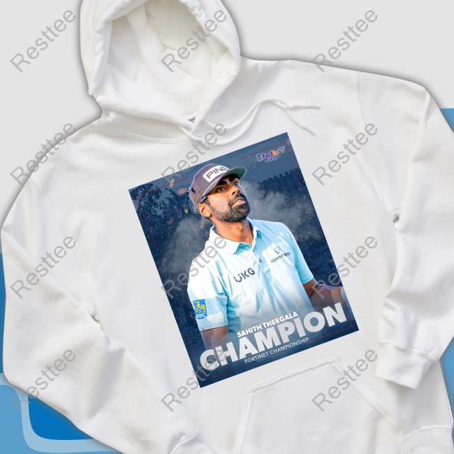 Sahith Theegala Champion Fortinet Championship Long Sleeve Tee