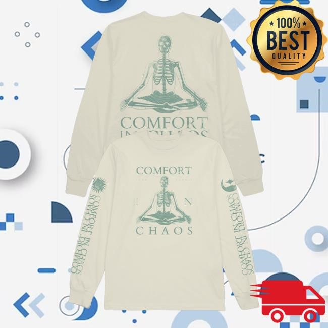 John Summit Official Merch Clothing John Summit Comfort In Chaos Tracklist Eucalyptus Classic Long Sleeve T Shirt John Summit Official Merch Clothing John Summit Comfort In Chaos Tracklist Eucalyptus Long Sleeves