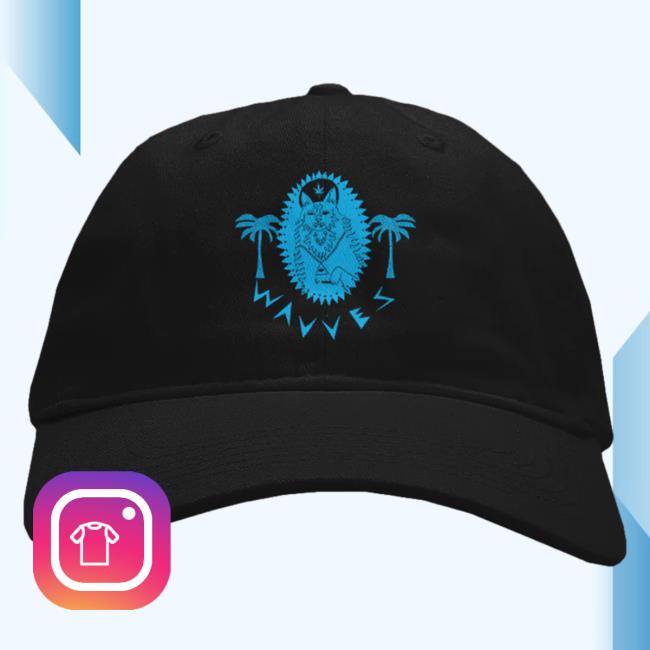 Official Hello Merch Wavves King Of The Beach Blue Hat HelloMerch