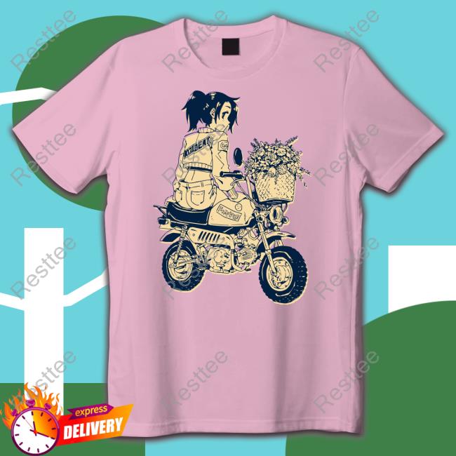 Official Flower And Bike Tee