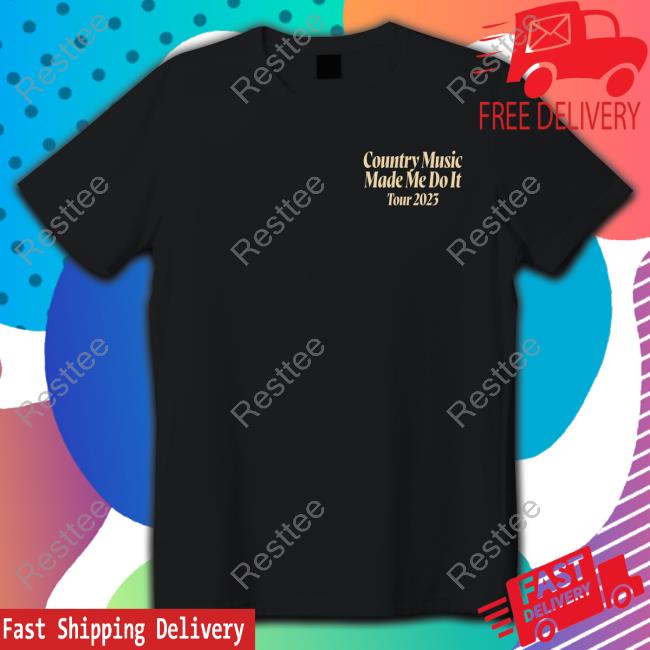 Official Carly Pearce Merch Cmmmdi Country Music Made Me Do It Tour Shirts